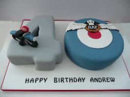 RAF 40 cake